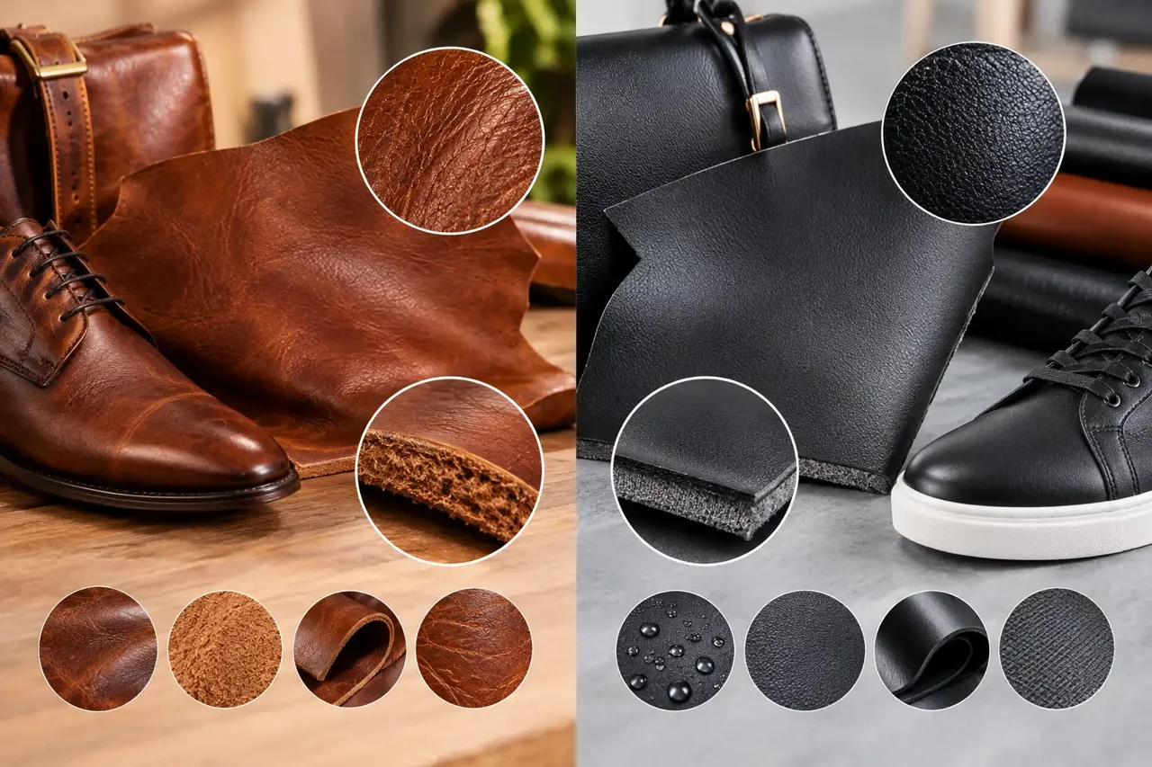کفش چرمی بهتر است یا کفش مصنوعی؟ مقایسه دوام و راحتی