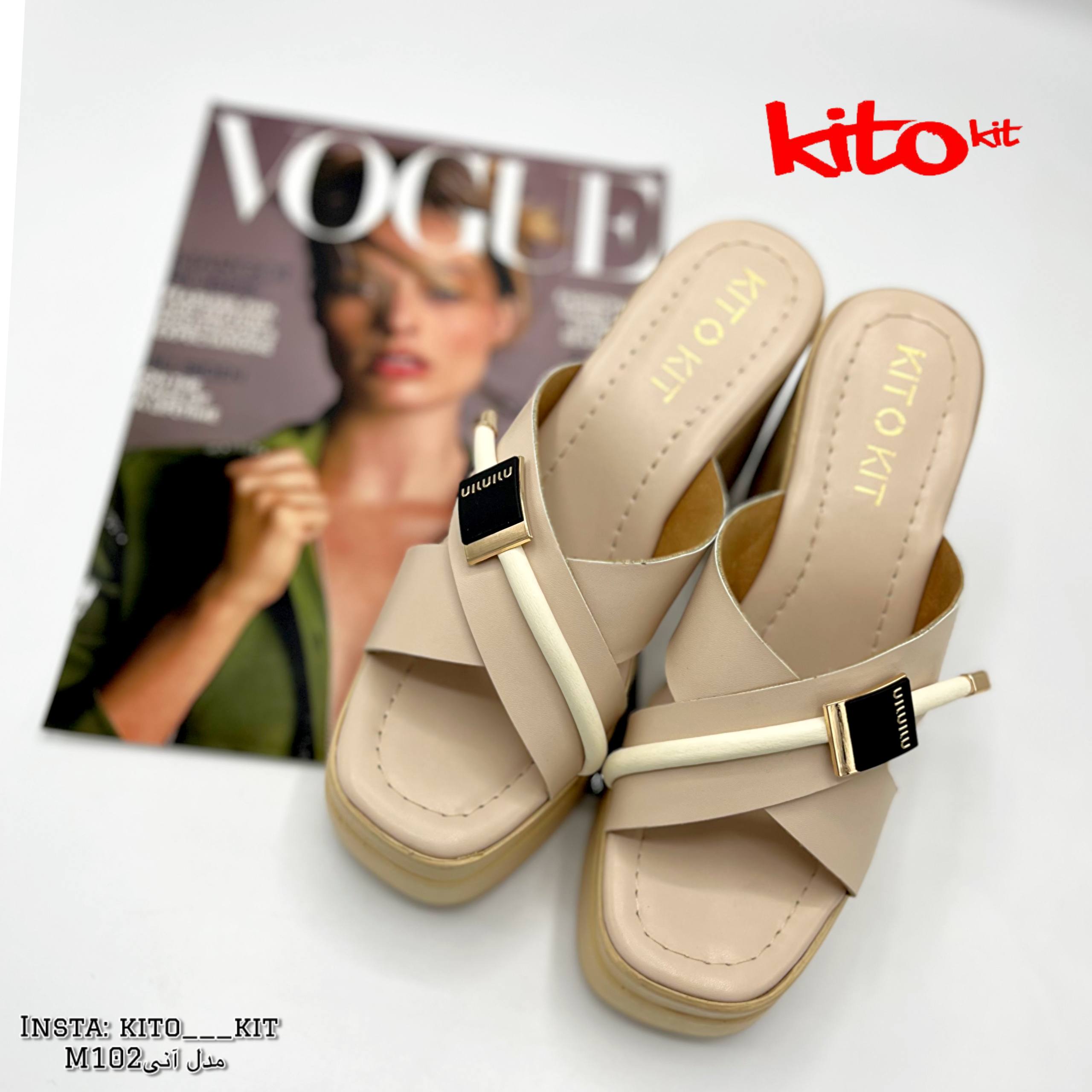 صندل زنانه پاشنه دار